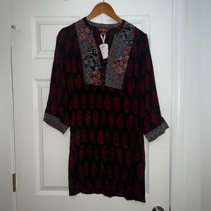 April Cornell NWT Red Tunic - Size M